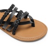 image:imageDREAM PAIRS Womens Flip Flops Round Toe Multi Strap lightweight Summer Beach Flat Casual Thong Sandals