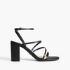 image:imageDREAM PAIRS Womens Heels Chunky Block Strappy Square Open Toe Ankle Buckle 315 Inch Heeled Sandals Wedding Party Dress Prom ShoesBlack