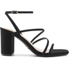 image:imageDREAM PAIRS Womens Heels Chunky Block Strappy Square Open Toe Ankle Buckle 315 Inch Heeled Sandals Wedding Party Dress Prom ShoesBlacknubuck