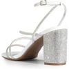 image:imageDREAM PAIRS Womens Heels Chunky Block Strappy Square Open Toe Ankle Buckle 315 Inch Heeled Sandals Wedding Party Dress Prom ShoesWhiterhinestone