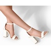 image:imageDREAM PAIRS Womens Heels For Women Braided Open Toe Ankle Strap High Block Chunky Heel Sandals Party Wedding Dress Pumps ShoesWhite