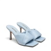 image:imageDREAM PAIRS Womens High Stilettos Heels Mules Open Square Toe Slip On Comfort Sexy Dress Pumps Sandals Fashion Casual Prom Dress ShoesBabyBlue