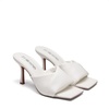 image:imageDREAM PAIRS Womens High Stilettos Heels Mules Open Square Toe Slip On Comfort Sexy Dress Pumps Sandals Fashion Casual Prom Dress ShoesWhite