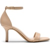 image:imageDREAM PAIRS Womens High Stilettos Open Square Toe Ankle Strap Heels Sexy Fashion Comfort Dress Shoes Wedding Bridal Pumps Heeled SandalsNudepu