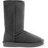 image:imageDREAM PAIRS Womens Hightop Winter Snow Boots Faux Fur Lining Pull on Warm Comfortable Outdoor Booties Shoes for Women FuzzyClassicGrey