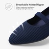 image:imageDREAM PAIRS Womens Knit Ballet Flats Pointed Toe Comfortable Dressy Flats for Work Office Shoes Mary Jane FlatsNavy