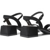 image:imageDREAM PAIRS Womens Low Heels for Women Classic Open Toe Ankle Strap Block Chunky Heel Sandals Holiday Party Wedding Dress Pumps ShoesBlacksuede
