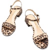 image:imageDREAM PAIRS Womens Low Heels for Women Classic Open Toe Ankle Strap Block Chunky Heel Sandals Holiday Party Wedding Dress Pumps ShoesLeopardsuede