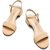 image:imageDREAM PAIRS Womens Low Heels for Women Classic Open Toe Ankle Strap Block Chunky Heel Sandals Holiday Party Wedding Dress Pumps ShoesNudenubuck