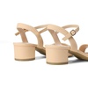 image:imageDREAM PAIRS Womens Low Heels for Women Classic Open Toe Ankle Strap Block Chunky Heel Sandals Holiday Party Wedding Dress Pumps ShoesNudenubuck1