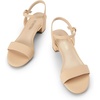 image:imageDREAM PAIRS Womens Low Heels for Women Classic Open Toe Ankle Strap Block Chunky Heel Sandals Holiday Party Wedding Dress Pumps ShoesNudenubuck1