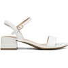 image:imageDREAM PAIRS Womens Low Heels for Women Classic Open Toe Ankle Strap Block Chunky Heel Sandals Holiday Party Wedding Dress Pumps ShoesWhitepu