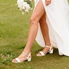 image:imageDREAM PAIRS Womens Low Heels for Women Classic Open Toe Ankle Strap Block Chunky Heel Sandals Holiday Party Wedding Dress Pumps ShoesWhitepu1