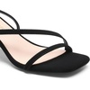 image:imageDREAM PAIRS Womens Low Kitten Heels Strappy Open Square Toe Ankle Strap Sexy Fashion Comfort Dress Shoes Party Heeled SandalsBlacknubuck