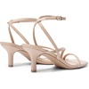image:imageDREAM PAIRS Womens Low Kitten Heels Strappy Open Square Toe Ankle Strap Sexy Fashion Comfort Dress Shoes Party Heeled SandalsNude