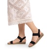 image:imageDREAM PAIRS Womens Low Wedge Casual SandalsBlack