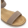 image:imageDREAM PAIRS Womens Low Wedge Casual SandalsTaupe