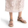 image:imageDREAM PAIRS Womens Low Wedge Casual SandalsTaupe