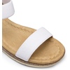 image:imageDREAM PAIRS Womens Low Wedge Casual SandalsWhite