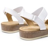 image:imageDREAM PAIRS Womens Low Wedge Casual SandalsWhite