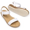 image:imageDREAM PAIRS Womens Low Wedge Casual SandalsWhite