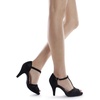 image:imageDREAM PAIRS Womens Open Toe Kitten Heel SandalsBlack