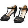 image:imageDREAM PAIRS Womens Open Toe Kitten Heel SandalsBlack