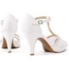 image:imageDREAM PAIRS Womens Open Toe Kitten Heel SandalsWhite