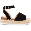 image:imageDREAM PAIRS Womens Platform Espadrilles Casual Ankle Strap Wedge Sandals Comfortable Dressy Summer ShoesBlacknubuck