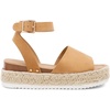image:imageDREAM PAIRS Womens Platform Espadrilles Casual Ankle Strap Wedge Sandals Comfortable Dressy Summer ShoesCamalsuede