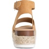 image:imageDREAM PAIRS Womens Platform Espadrilles Casual Ankle Strap Wedge Sandals Comfortable Dressy Summer ShoesCamalsuede