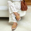 image:imageDREAM PAIRS Womens Platform Espadrilles Casual Ankle Strap Wedge Sandals Comfortable Dressy Summer ShoesCamalsuede