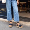 image:imageDREAM PAIRS Womens Platform Espadrilles Casual Ankle Strap Wedge Sandals Comfortable Dressy Summer ShoesNavysuede