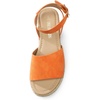 image:imageDREAM PAIRS Womens Platform Espadrilles Casual Ankle Strap Wedge Sandals Comfortable Dressy Summer ShoesOrange