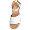 image:imageDREAM PAIRS Womens Platform Espadrilles Casual Ankle Strap Wedge Sandals Comfortable Dressy Summer ShoesWhite