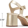 image:imageDREAM PAIRS Womens Platform Heels Block Chunky Open Toe Ankle Strap Heel Fashion Wedding Party Dress Sandals ShoesLight Gold