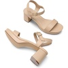 image:imageDREAM PAIRS Womens Platform Heels Block Chunky Open Toe Ankle Strap Heel Fashion Wedding Party Dress Sandals ShoesNude