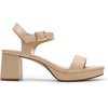 image:imageDREAM PAIRS Womens Platform Heels Block Chunky Open Toe Ankle Strap Heel Fashion Wedding Party Dress Sandals ShoesNude