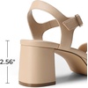 image:imageDREAM PAIRS Womens Platform Heels Block Chunky Open Toe Ankle Strap Heel Fashion Wedding Party Dress Sandals ShoesNude