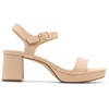 image:imageDREAM PAIRS Womens Platform Heels Block Chunky Open Toe Ankle Strap Heel Fashion Wedding Party Dress Sandals ShoesNudenubuck
