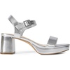 image:imageDREAM PAIRS Womens Platform Heels Block Chunky Open Toe Ankle Strap Heel Fashion Wedding Party Dress Sandals ShoesSilver