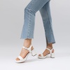 image:imageDREAM PAIRS Womens Platform Heels Block Chunky Open Toe Ankle Strap Heel Fashion Wedding Party Dress Sandals ShoesWhite