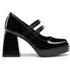 image:imageDREAM PAIRS Womens Platform Mary Jane High Chunky Closed Toe Heels Block Square Toe Double Strap Dress Pumps Fashion Party Y2K ShoesBlackpat