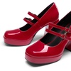 image:imageDREAM PAIRS Womens Platform Mary Jane High Chunky Closed Toe Heels Block Square Toe Double Strap Dress Pumps Fashion Party Y2K ShoesRedpat