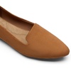 image:imageDREAM PAIRS Womens Pointed Toe SlipOn Dressy Flat Shoes Comfortable Business Casual Dress Shoes for Office WorkBrown