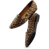 image:imageDREAM PAIRS Womens Pointed Toe SlipOn Dressy Flat Shoes Comfortable Business Casual Dress Shoes for Office WorkLeopard