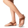 image:imageDREAM PAIRS Womens Rhinestone Casual Wear Cute Gladiator Flat Sandals Beach Dressy TStrap Thong SandalsBrownsuede