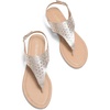 image:imageDREAM PAIRS Womens Rhinestone Casual Wear Cute Gladiator Flat Sandals Beach Dressy TStrap Thong SandalsGold