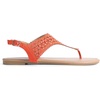 image:imageDREAM PAIRS Womens Rhinestone Casual Wear Cute Gladiator Flat Sandals Beach Dressy TStrap Thong SandalsOrange
