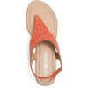 image:imageDREAM PAIRS Womens Rhinestone Casual Wear Cute Gladiator Flat Sandals Beach Dressy TStrap Thong SandalsOrange